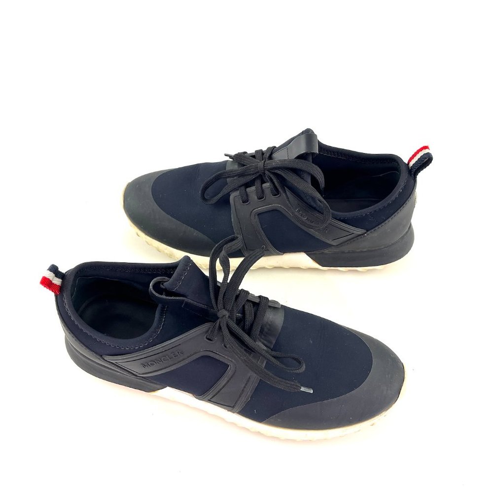 Authentic Moncler Black Neoprene Sneakers 41 10.5US - Picture 2 of 8